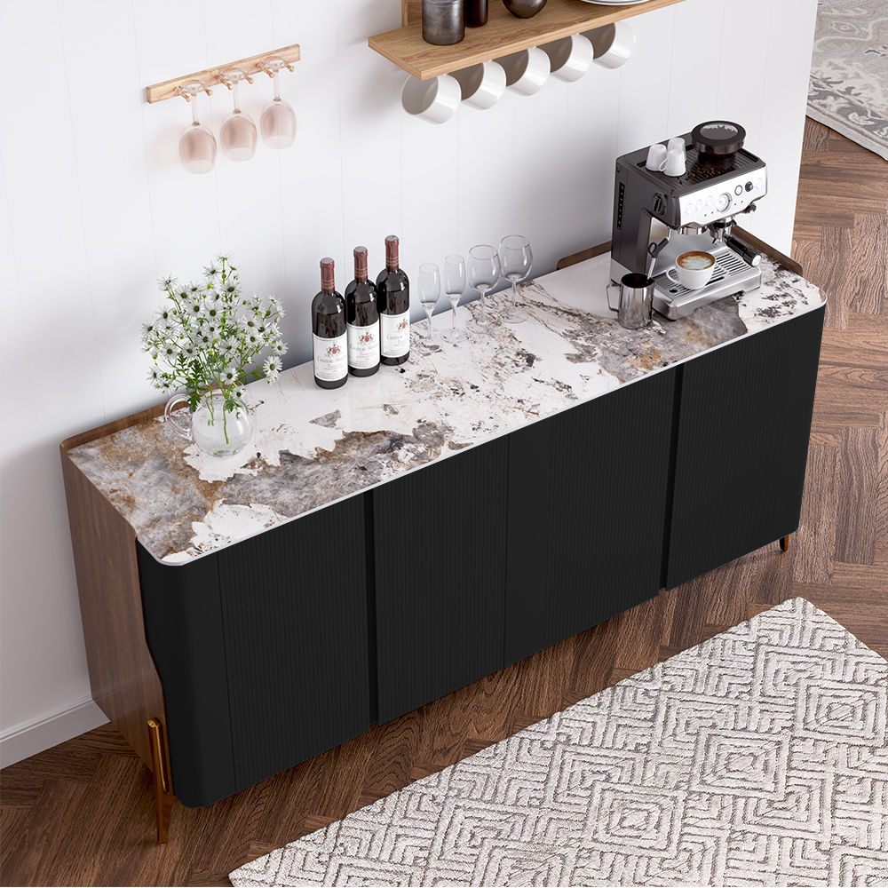 Sintered Stone Black Sintered Stone Sideboards & Buffets