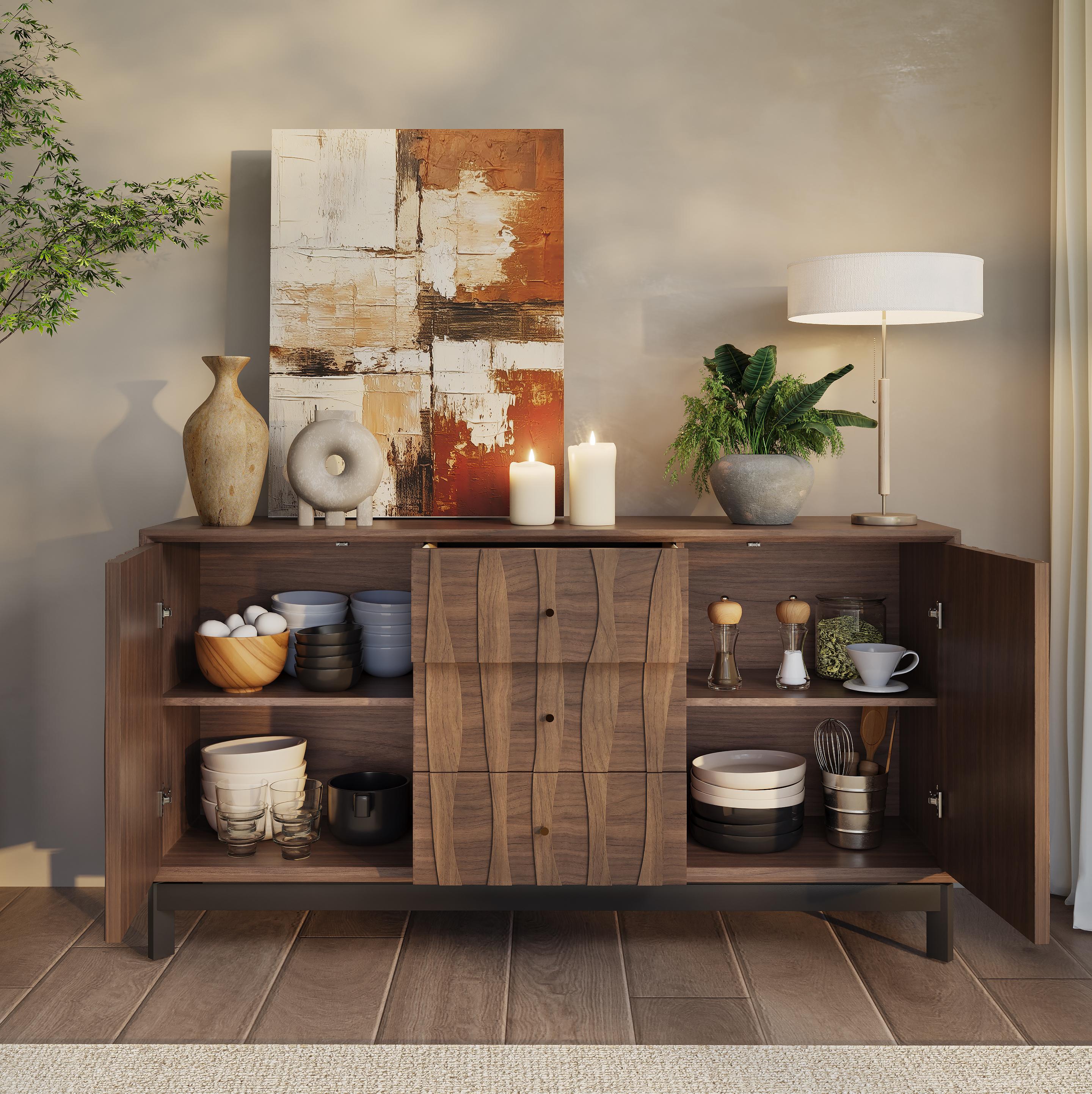 Wood Walnut Sideboards & Buffets