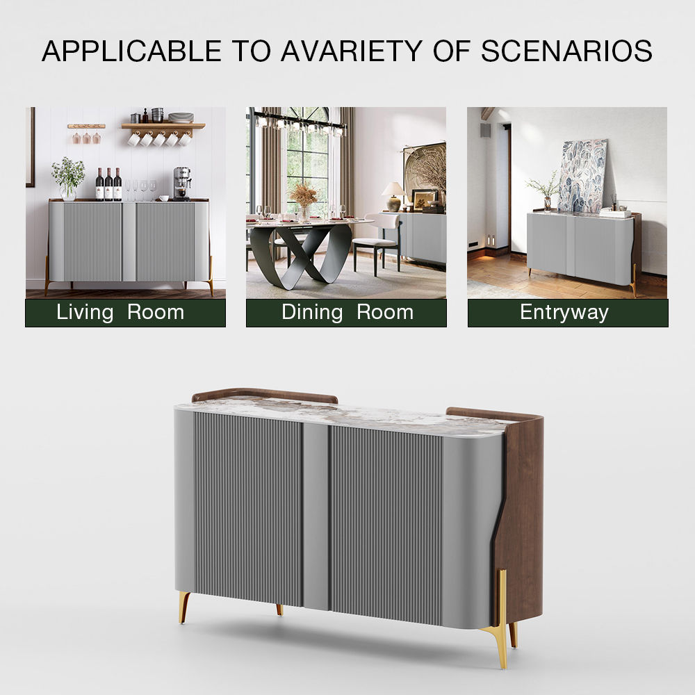 Sintered Stone Gray Sintered Stone Sideboards & Buffets