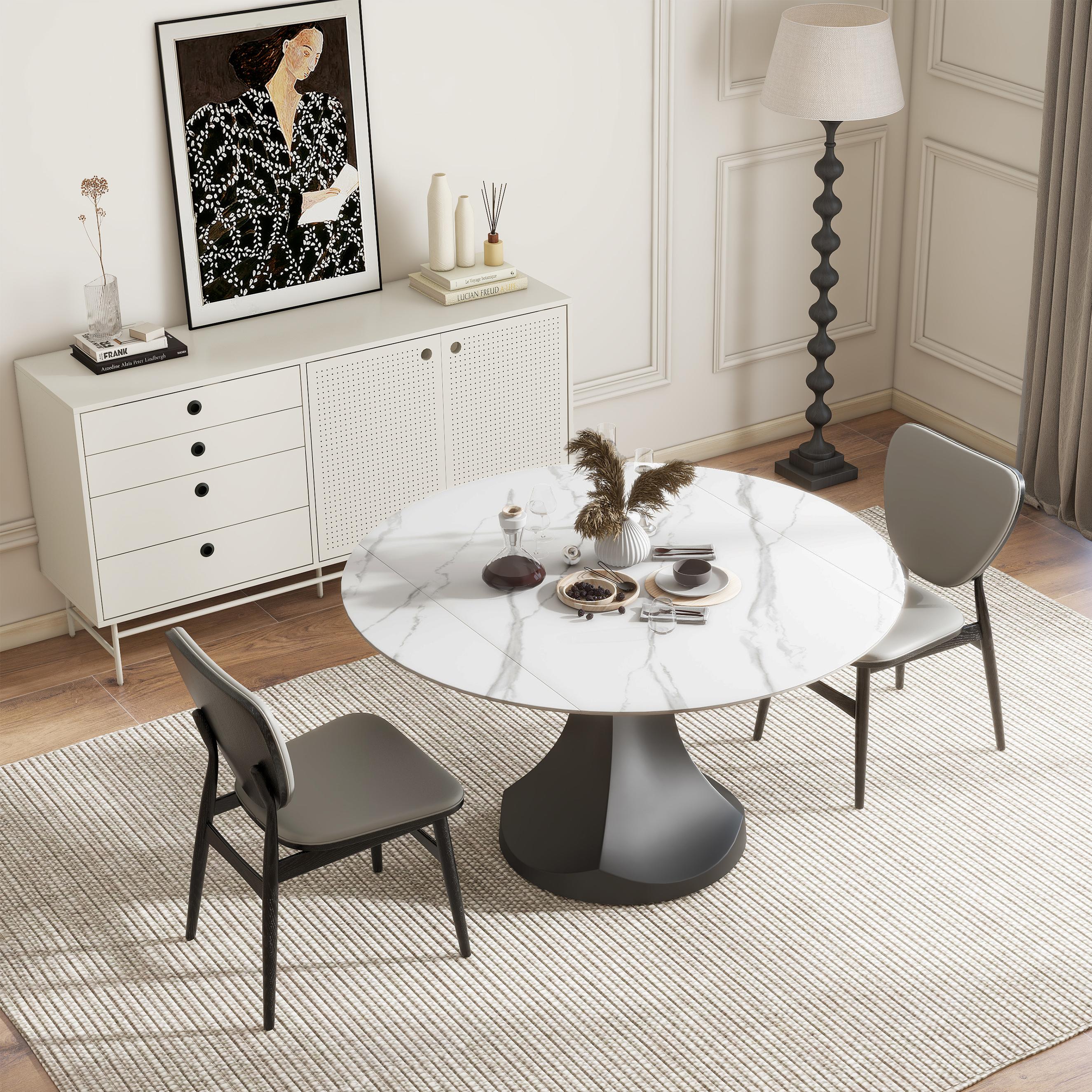 Partly Assemble White Iron Sideboards & Buffets