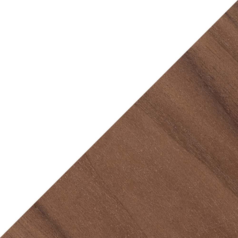 White & Walnut