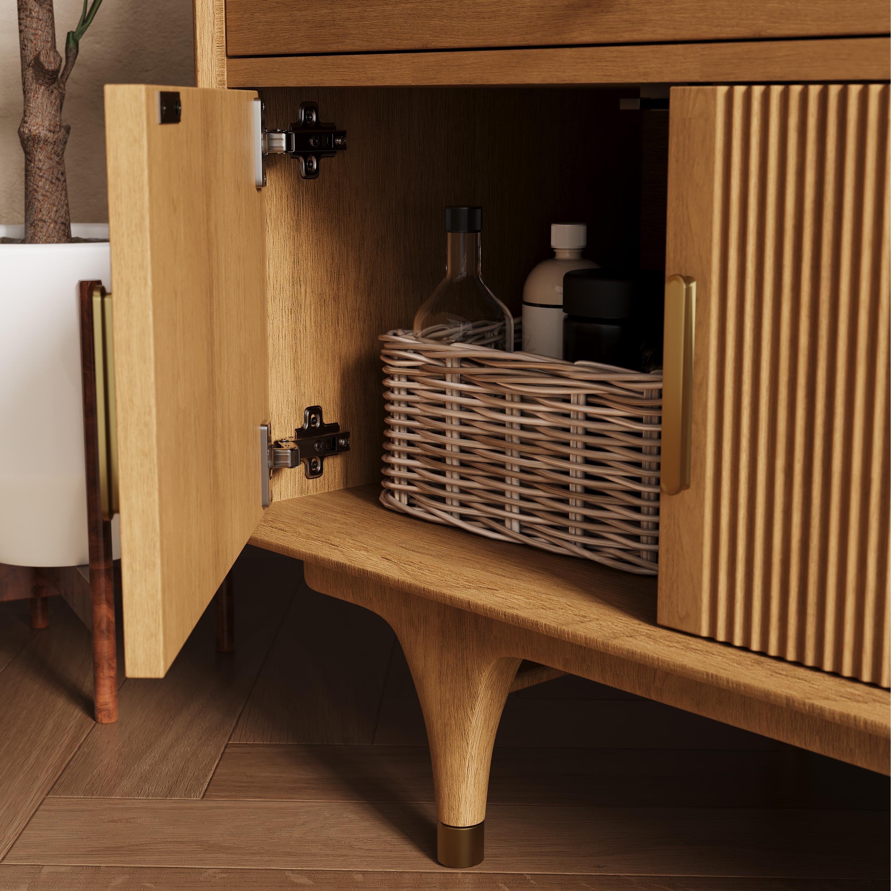 Mid Century Modern Dark Wood MDF Sideboards & Buffets