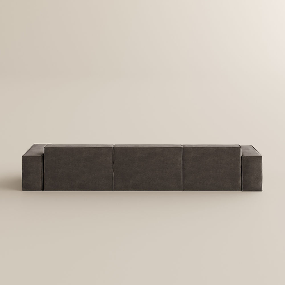 Relaxed Khaki Fabric Smart Furniture