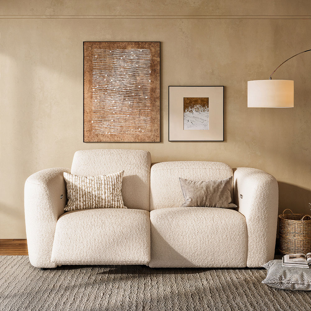 Beige Velvet Smart Furniture