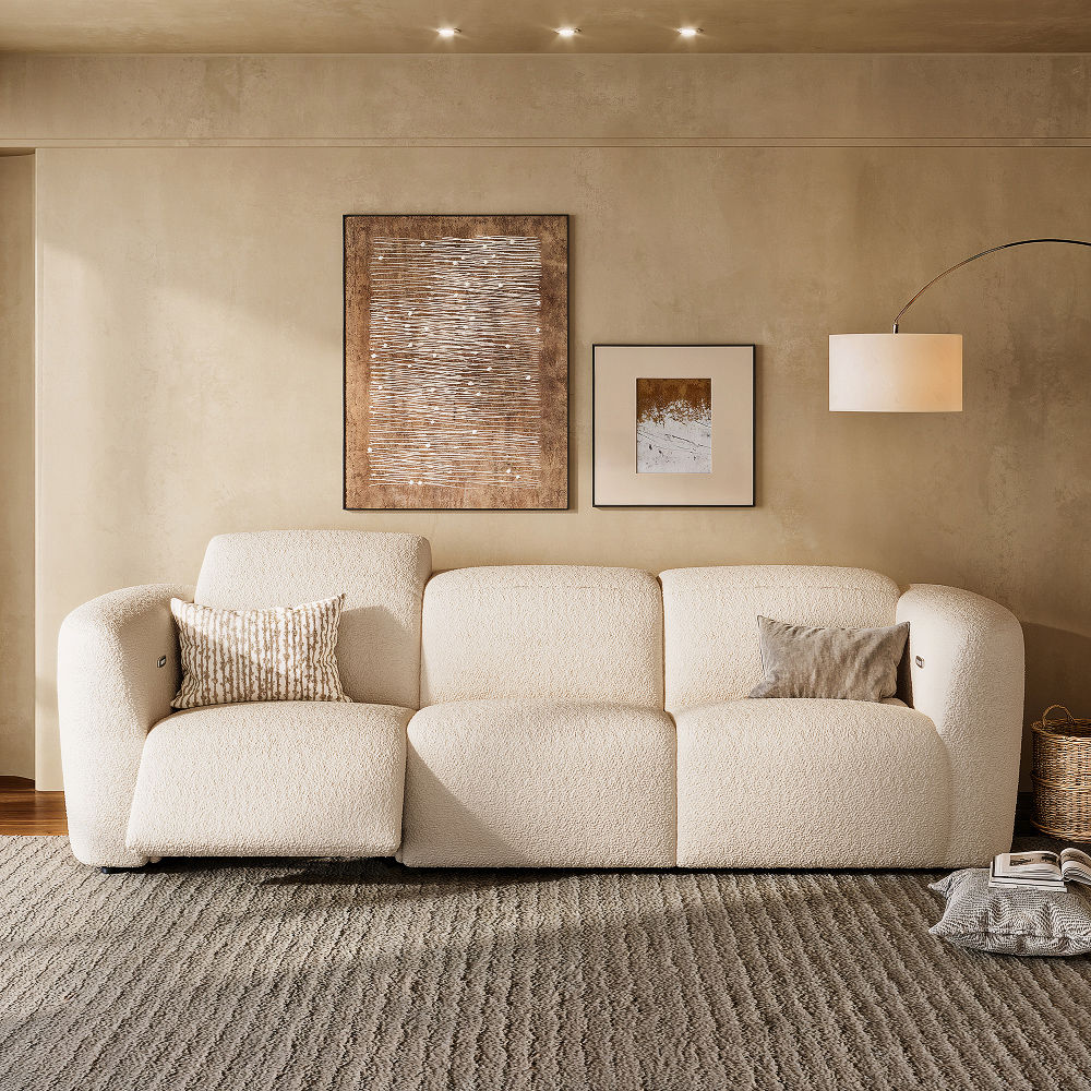 Beige Velvet Smart Furniture