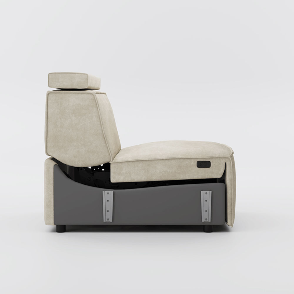Beige Fabric Smart Furniture