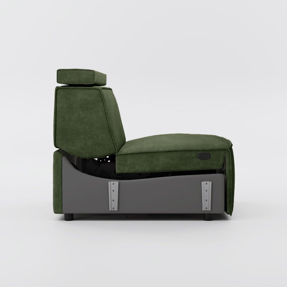 Dark Green Fabric Smart Furniture