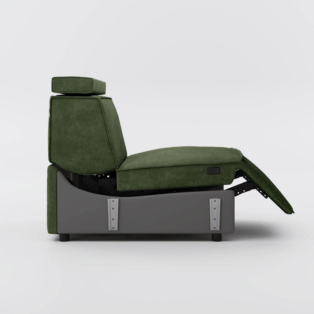 Dark Green Fabric Smart Furniture