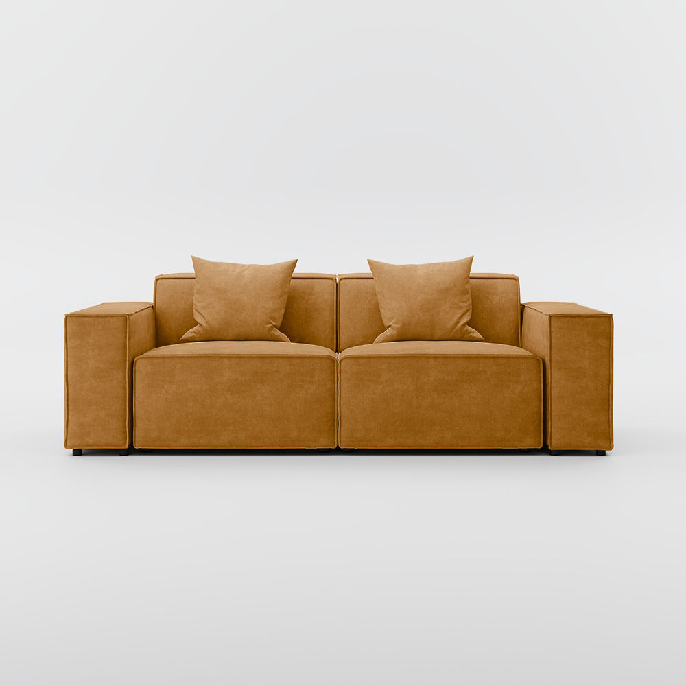 Orange Fabric Smart Furniture