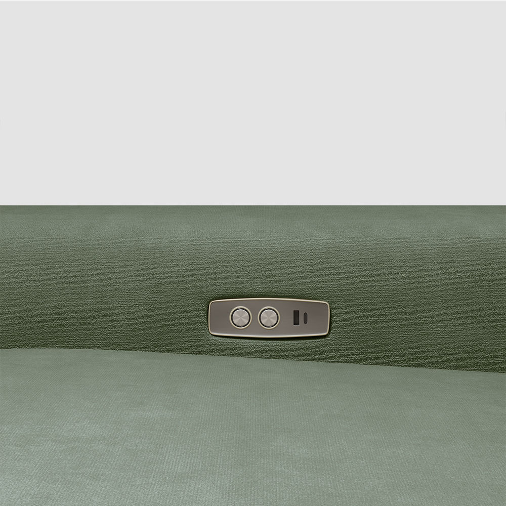 Dark Green Fabric Smart Furniture