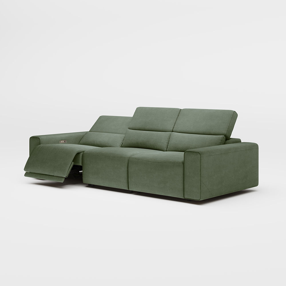 Dark Green Fabric Smart Furniture