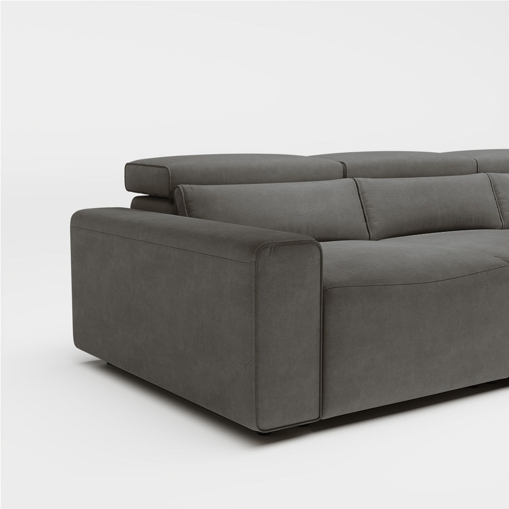 Fabric Dark Gray Fabric Smart Furniture