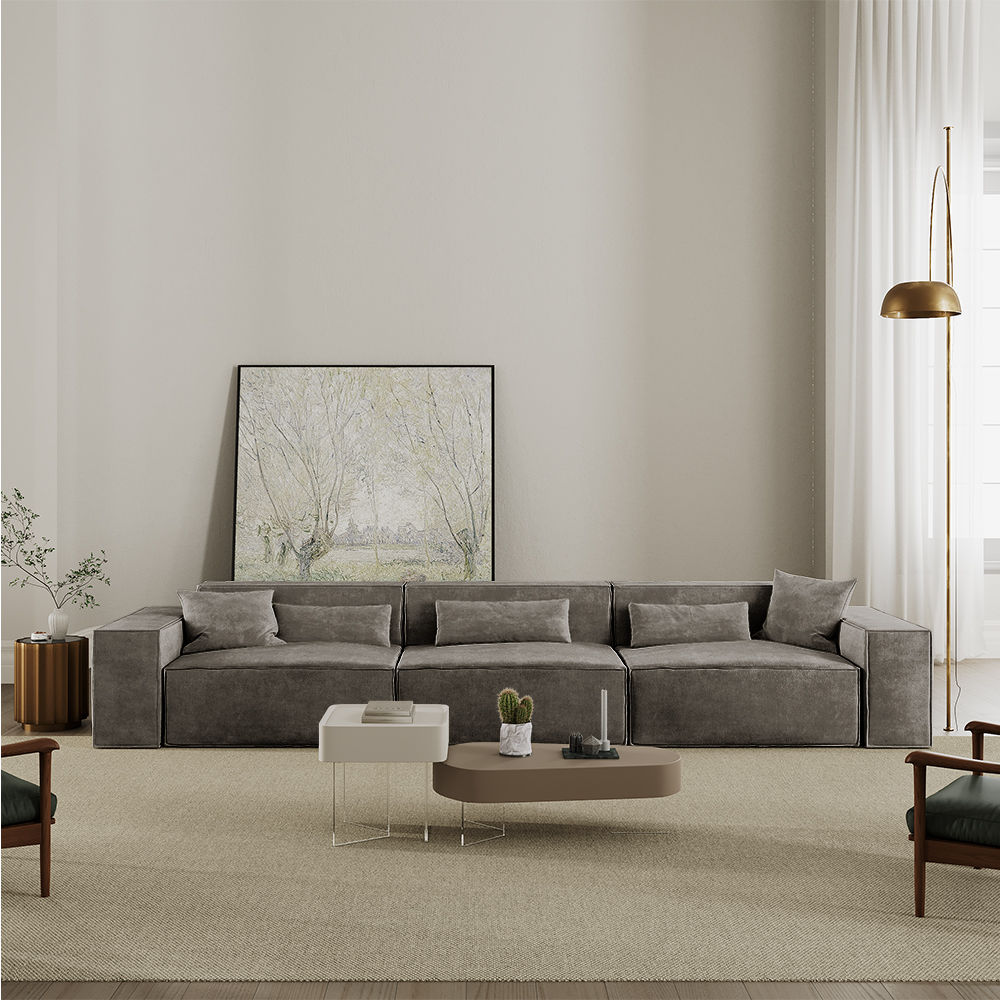 Fabric Dark Gray Fabric Smart Furniture