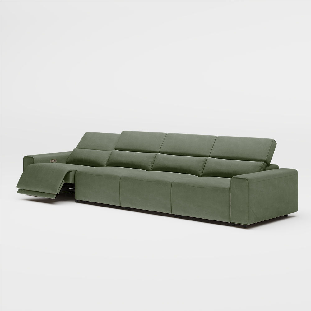for 4 Dark Green Fabric Smart Furniture