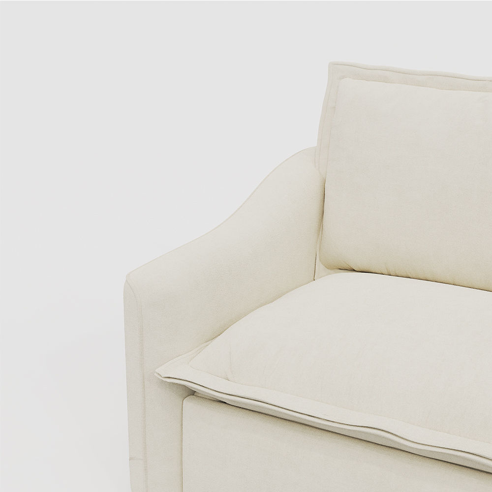 Beige Fabric Smart Furniture