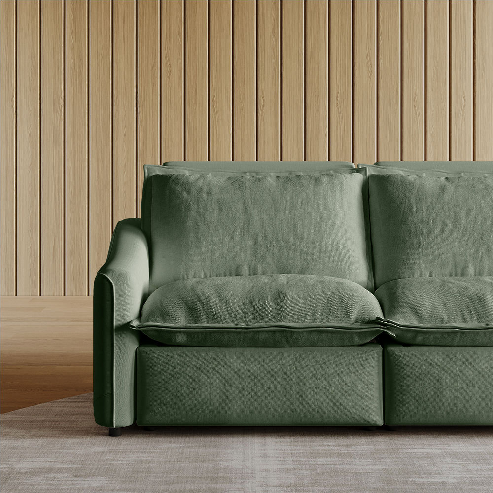 Green Fabric Smart Furniture