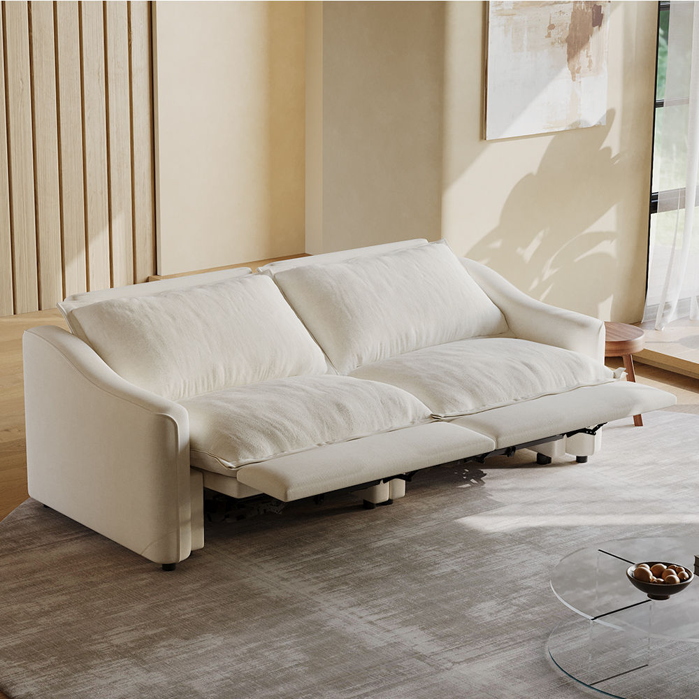 Beige Fabric Smart Furniture