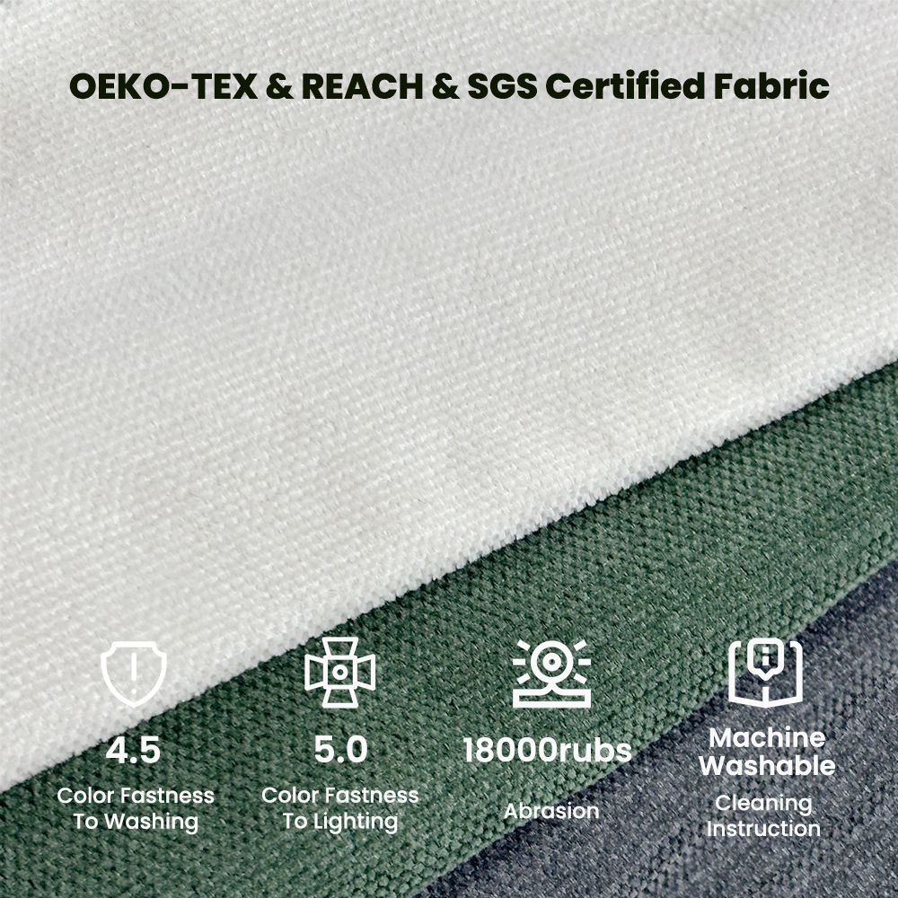 Beige Fabric Smart Furniture
