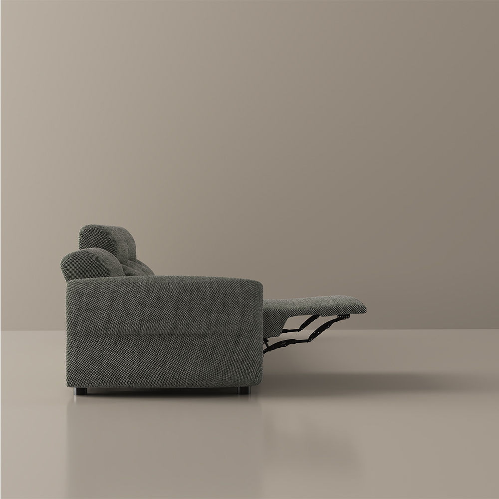 Gray Fabric Smart Furniture