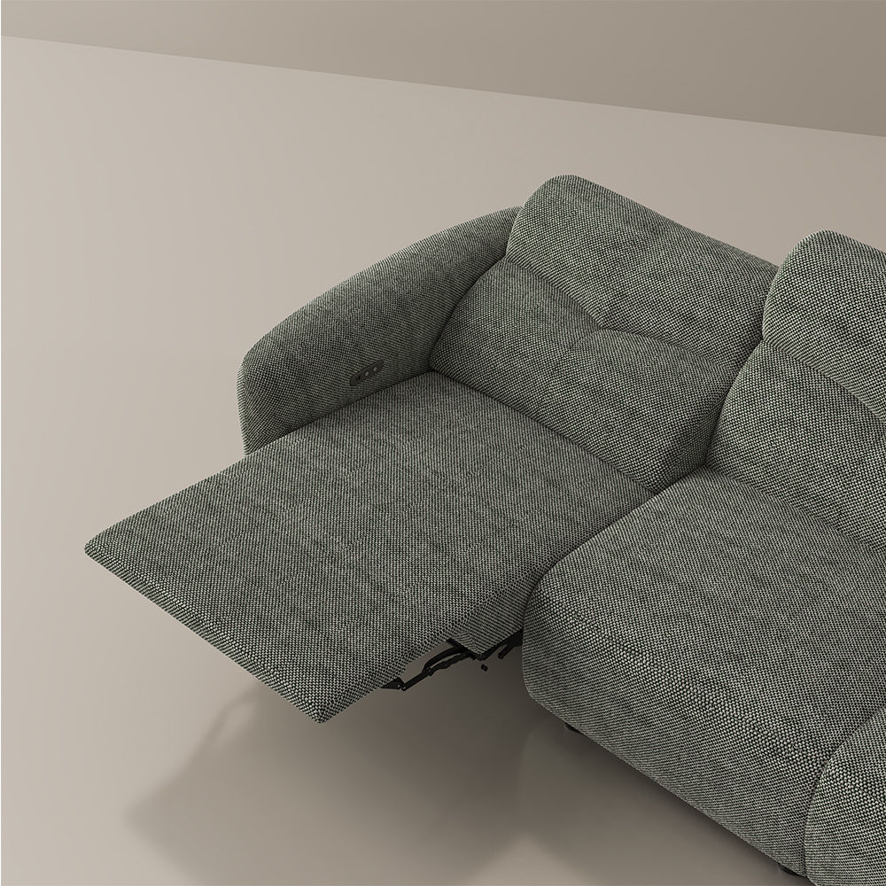 Gray Fabric Smart Furniture