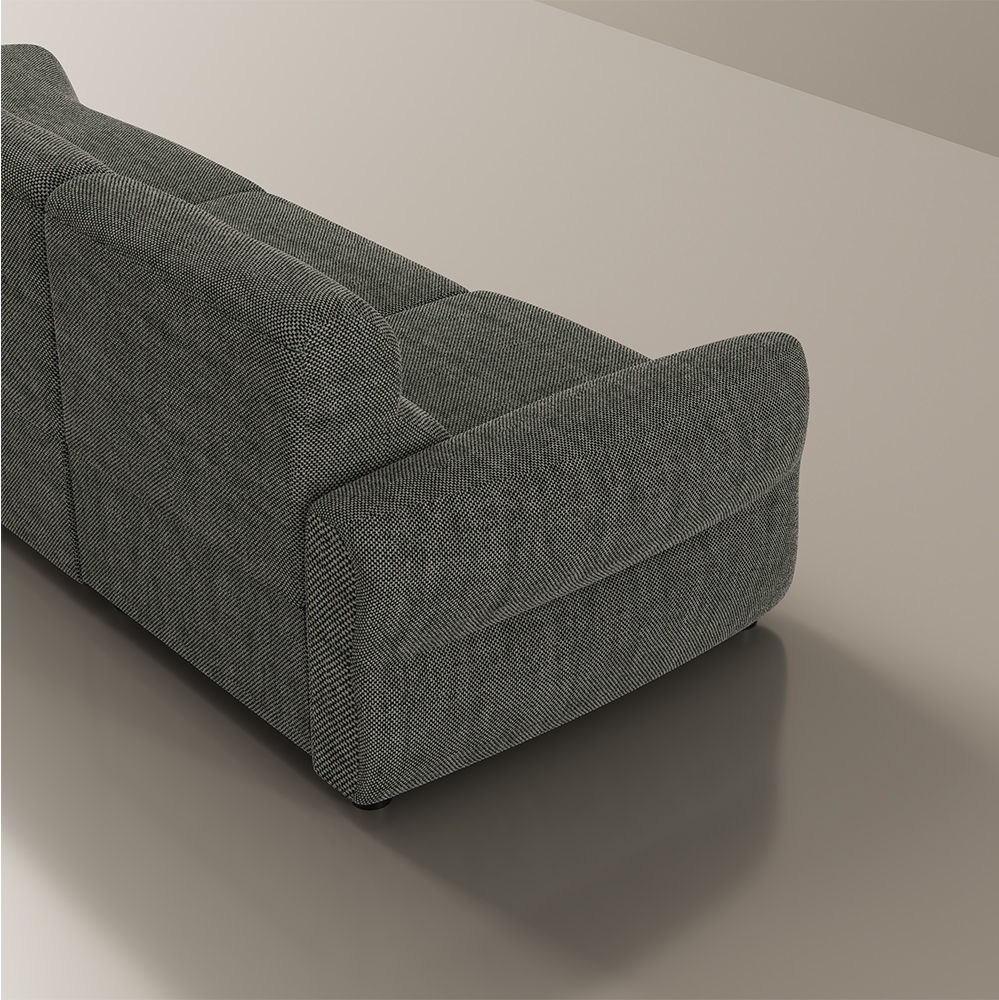 Gray Fabric Smart Furniture
