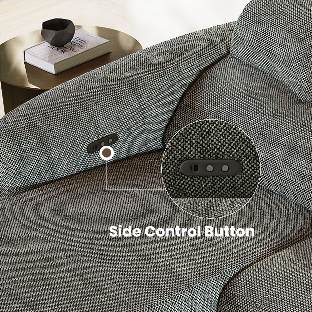 Gray Fabric Smart Furniture