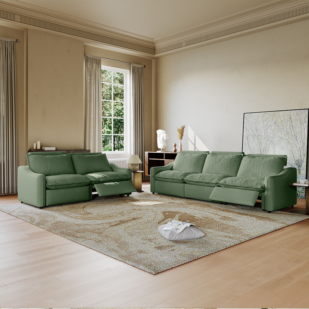 Green MDF&Glass Smart Furniture
