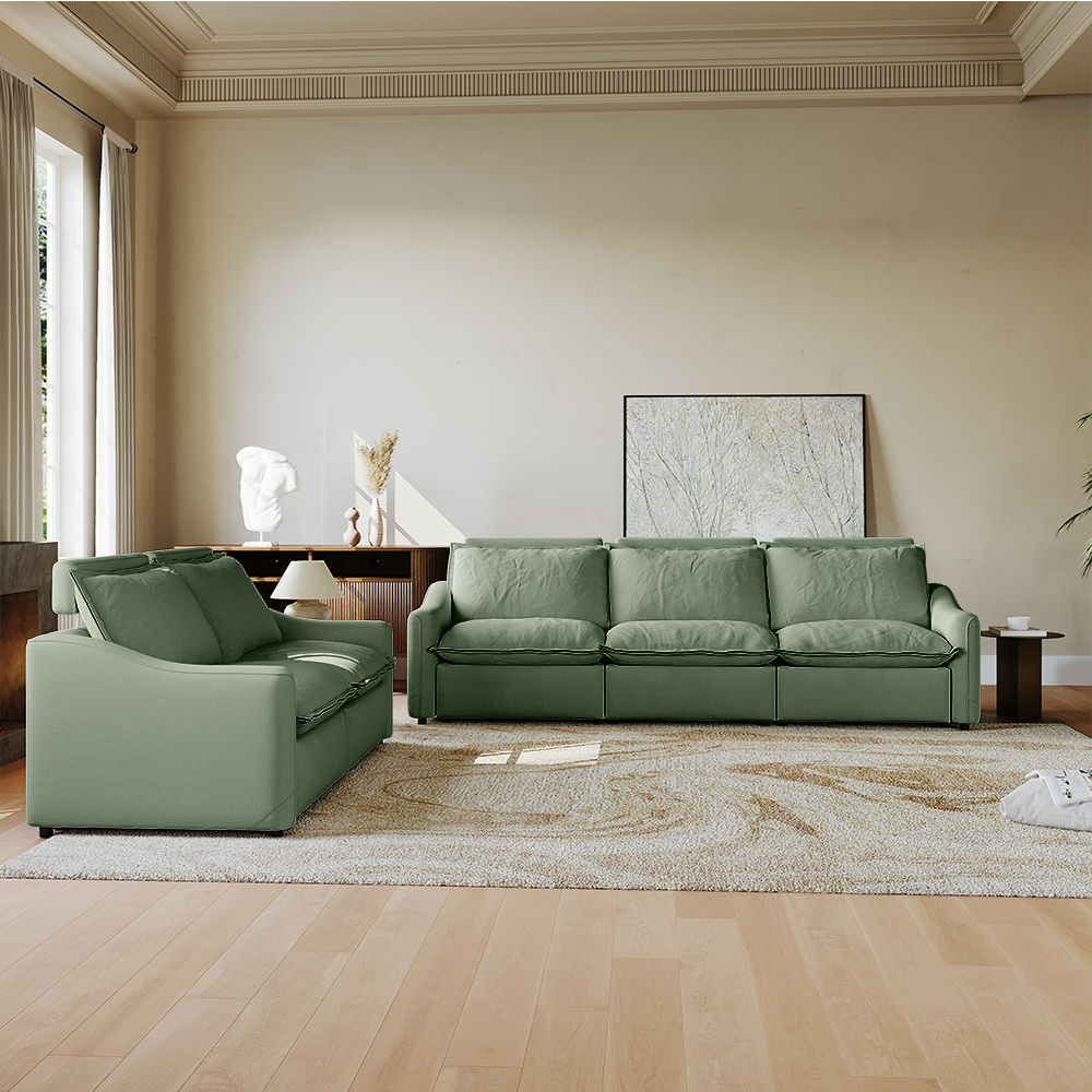 Green MDF&Glass Smart Furniture