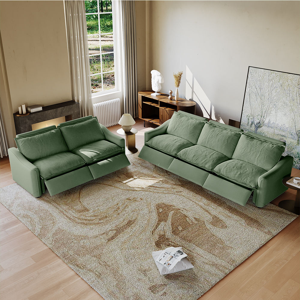 Green MDF&Glass Smart Furniture