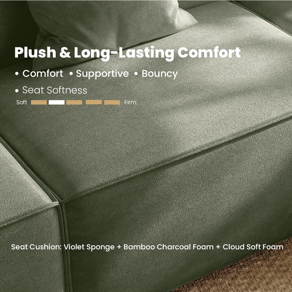 Recliner Green Fabric Smart Furniture