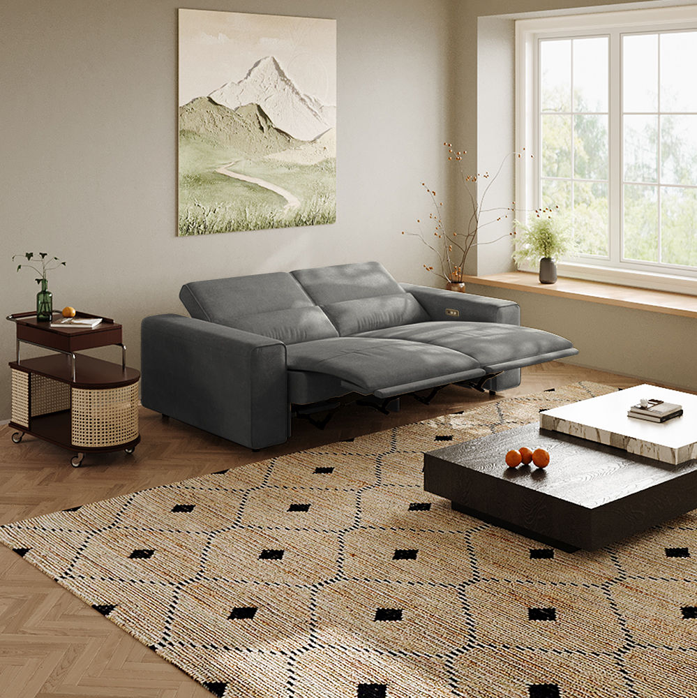 Apartment Dark Gray Fabric Smart Furniture