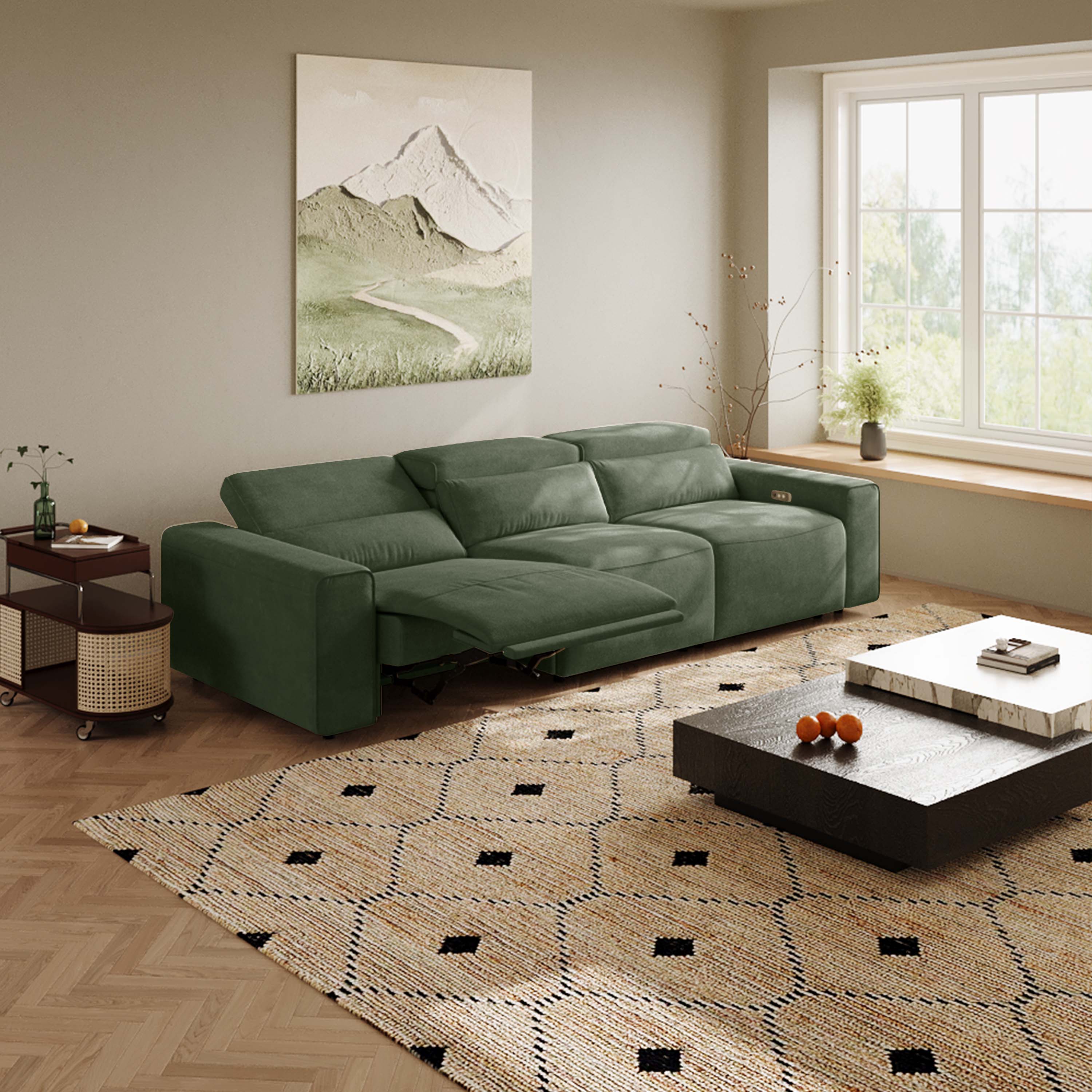 Animal friendly Dark Green Fabric Smart Furniture