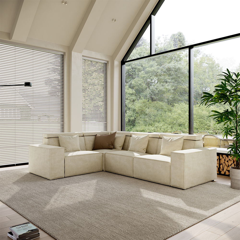 Power Reclining Sofas Beige Fabric Smart Furniture