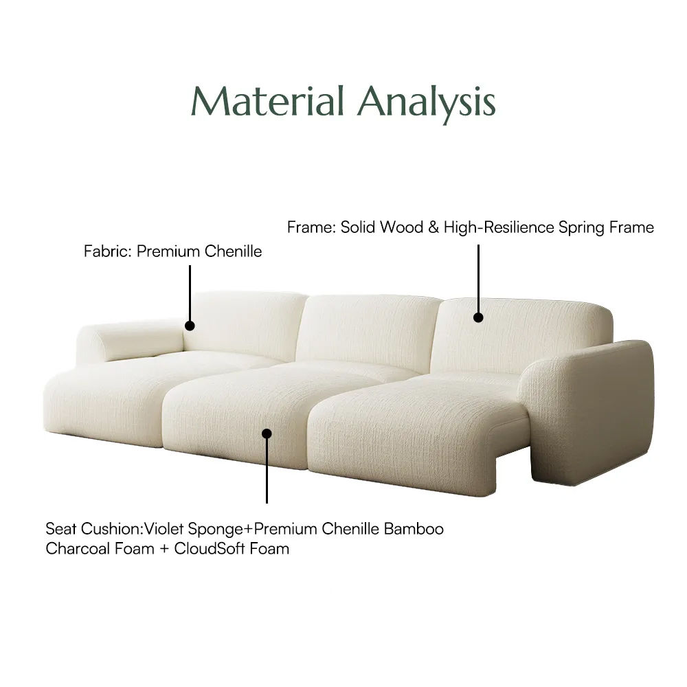 Foldable White Smart Furniture