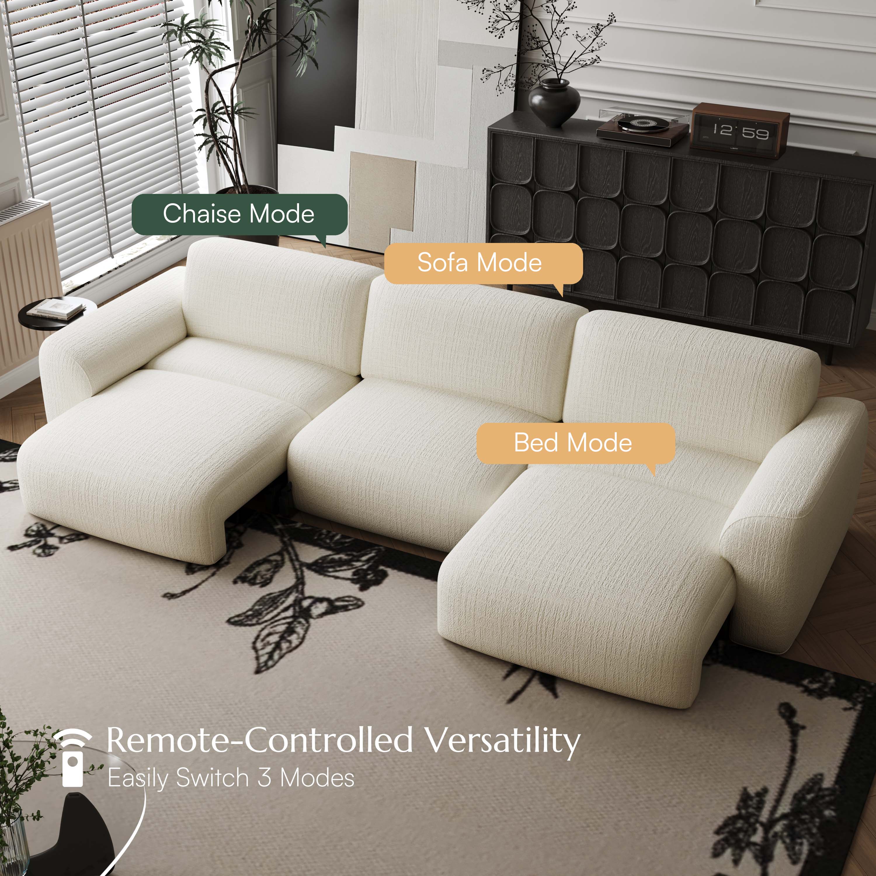 for 4 White Smart Furniture