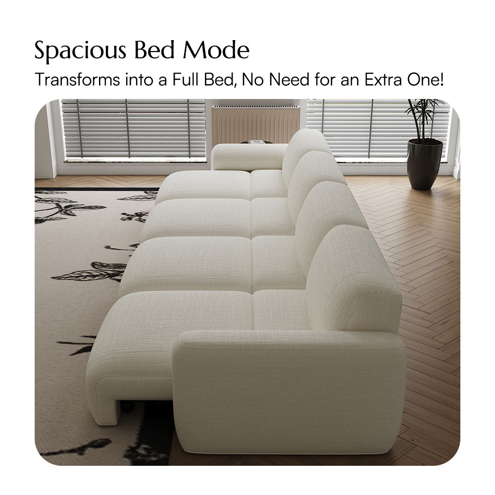 Oversized White Smart Furniture