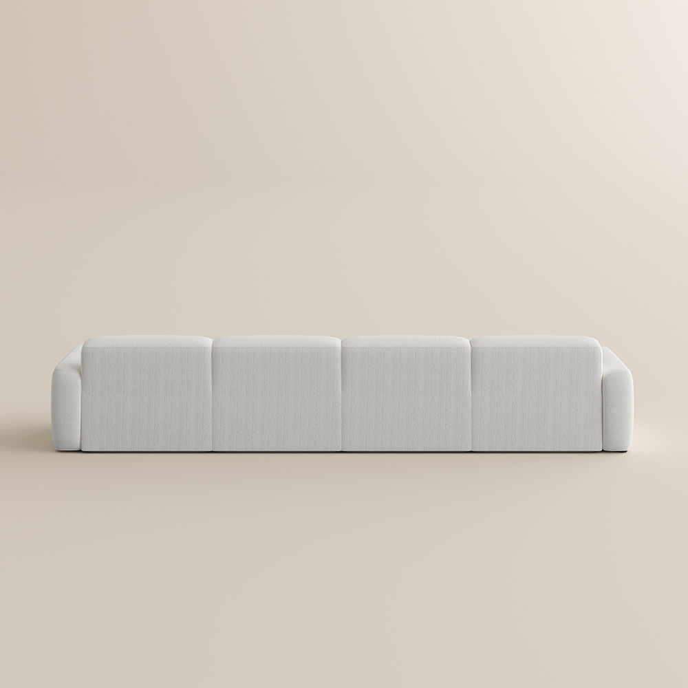 Curved White Smart Furniture
