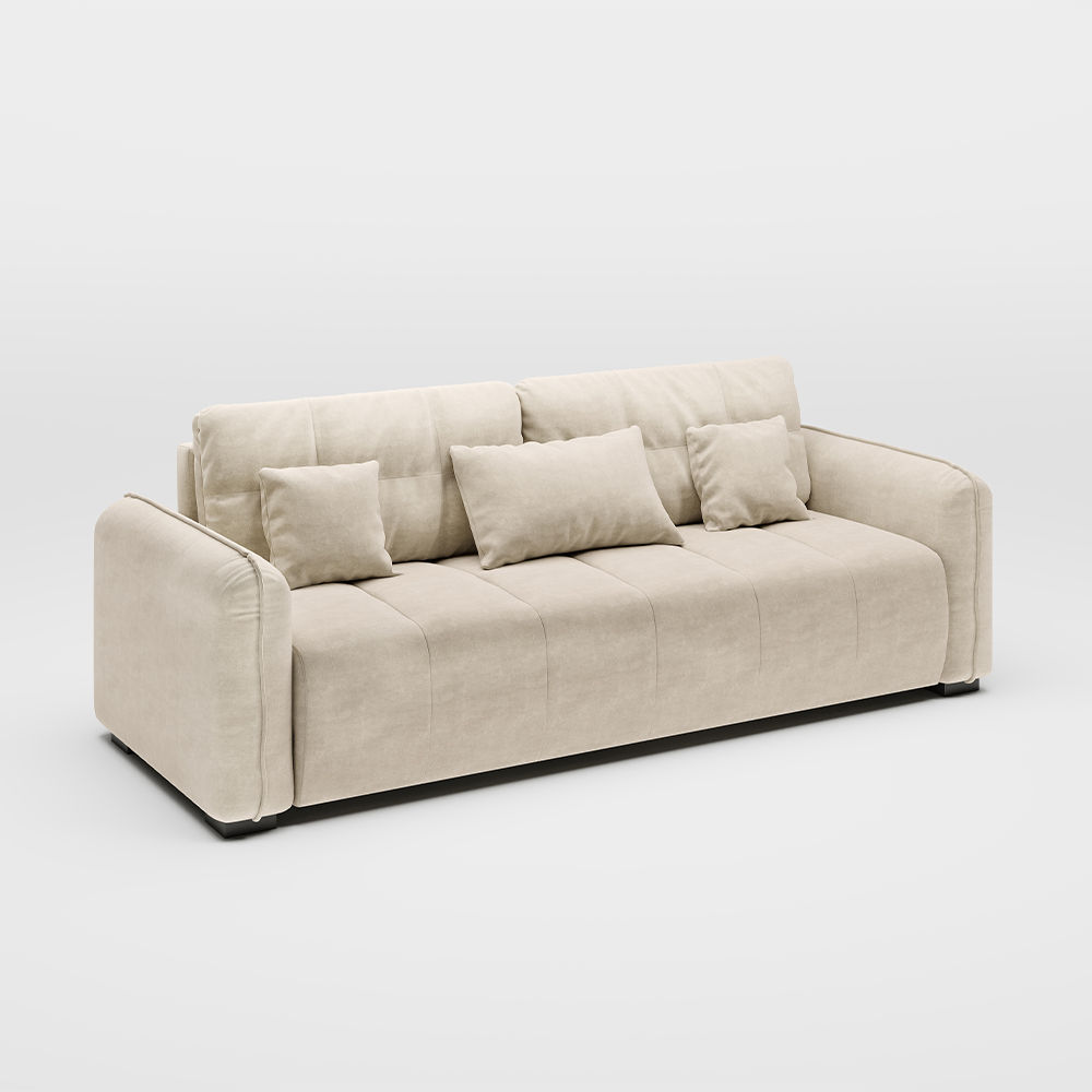 Fabric Beige Fabric Sofa Beds