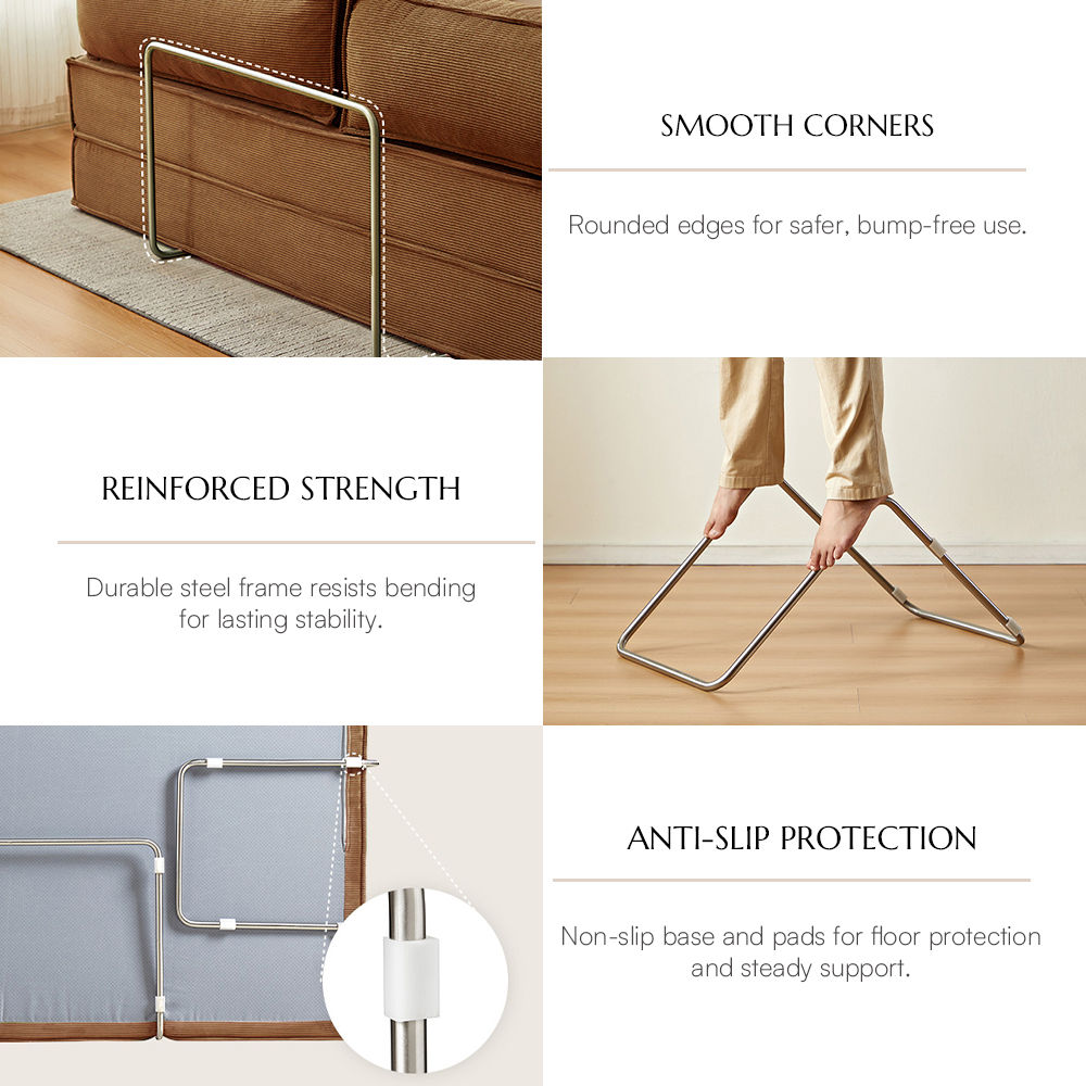 Brown Fabric Sofa Beds