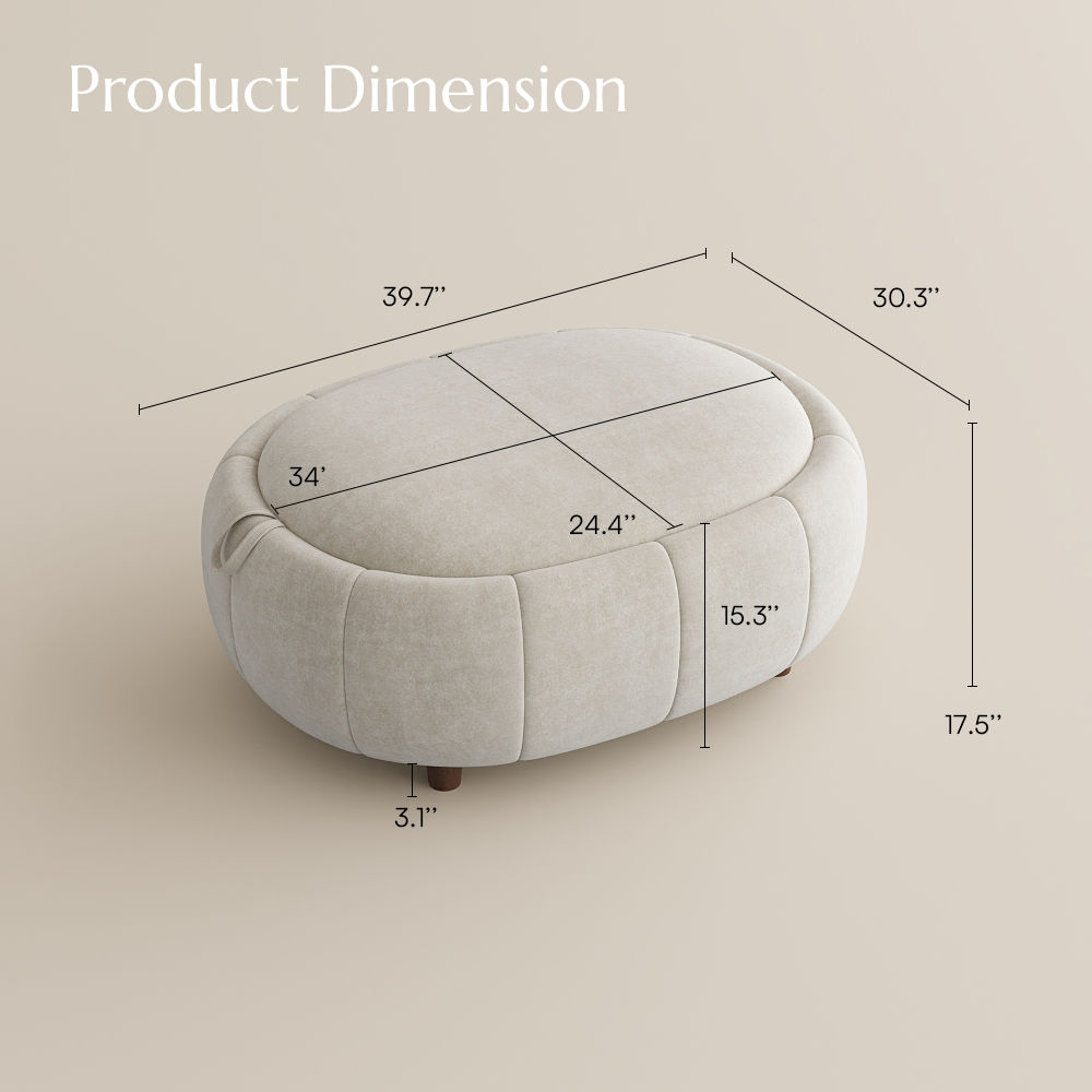 for 4 Beige Fabric Sofa Set