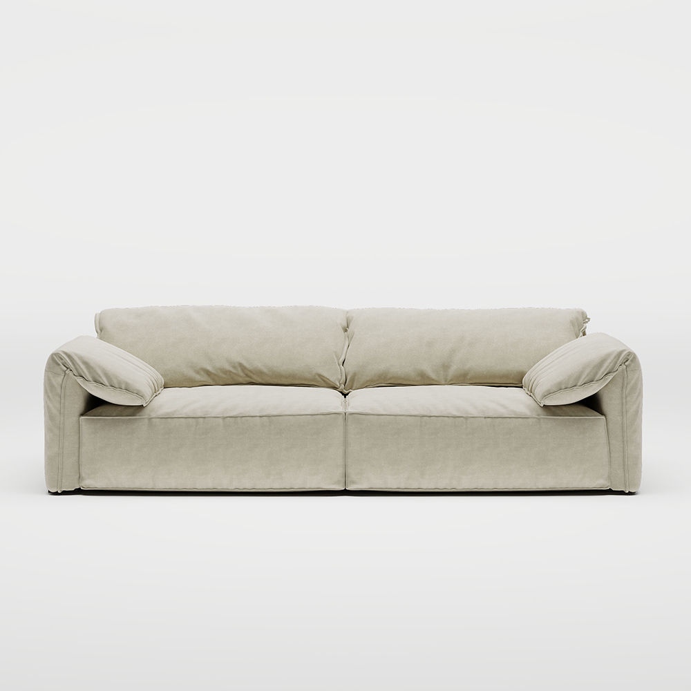 Beige Fabric Sofas & Loveseats