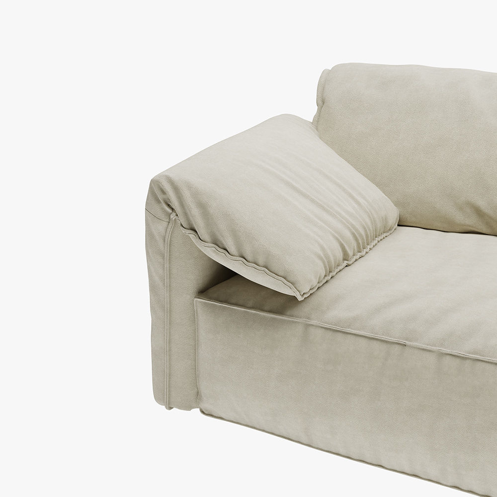 Beige Fabric Sofas & Loveseats