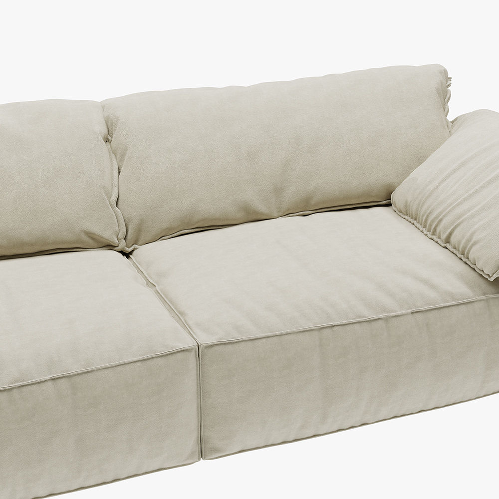Beige Fabric Sofas & Loveseats