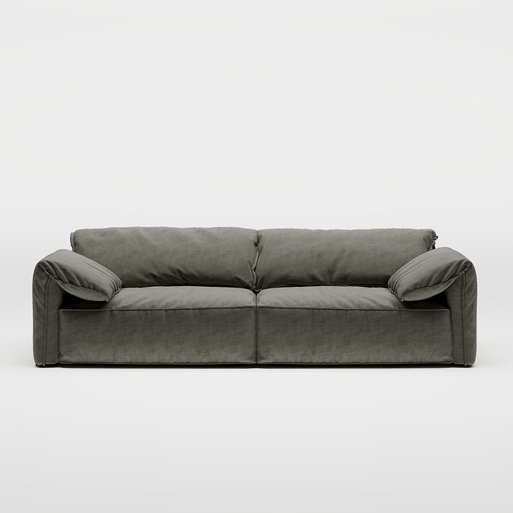 Dark Gray Fabric Sofas & Loveseats