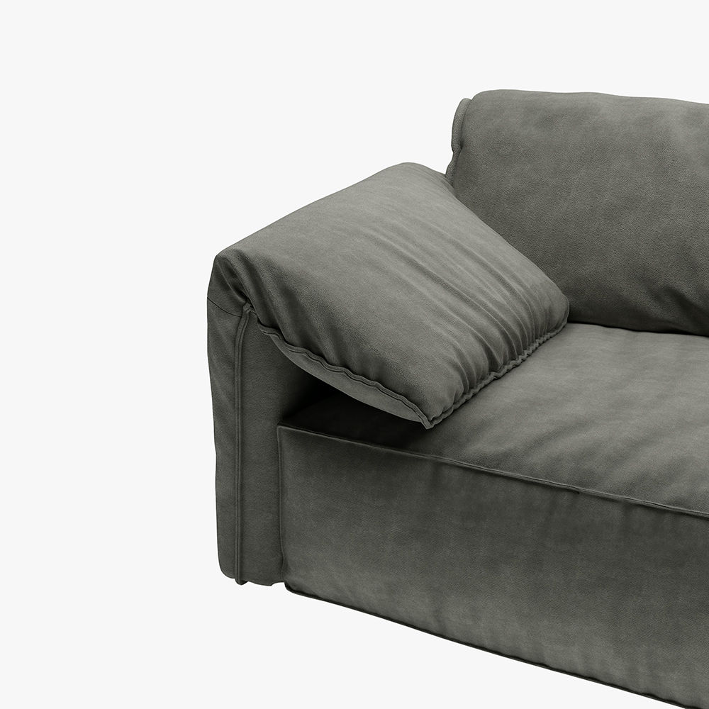 Dark Gray Fabric Sofas & Loveseats