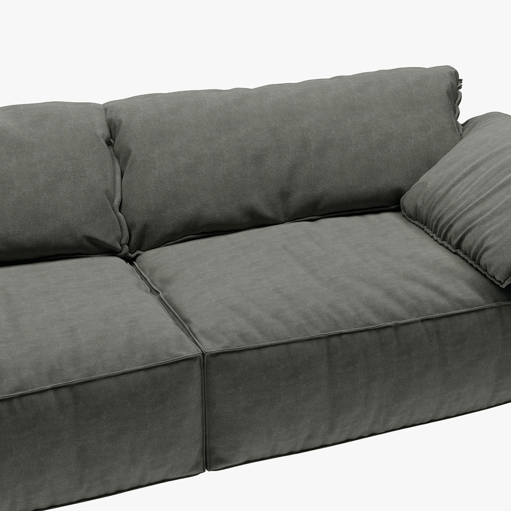 Dark Gray Fabric Sofas & Loveseats