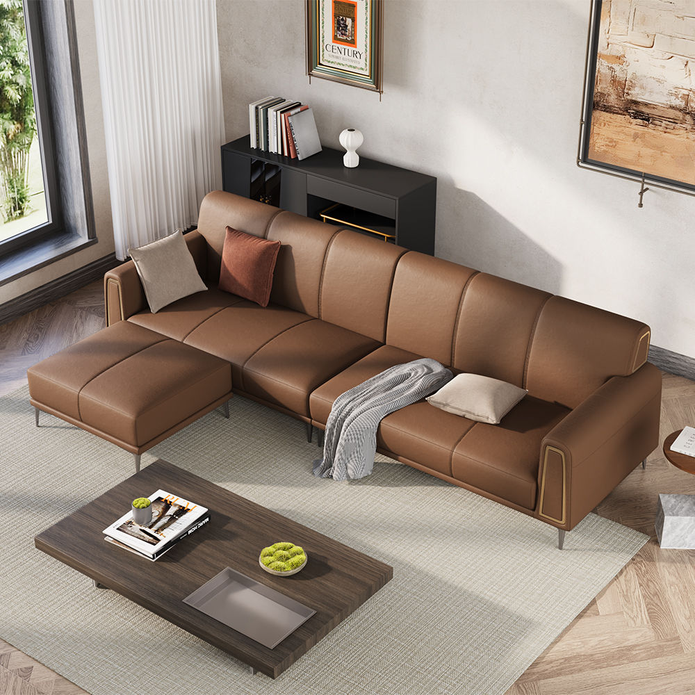 Leather Brown Leather Sofas & Loveseats