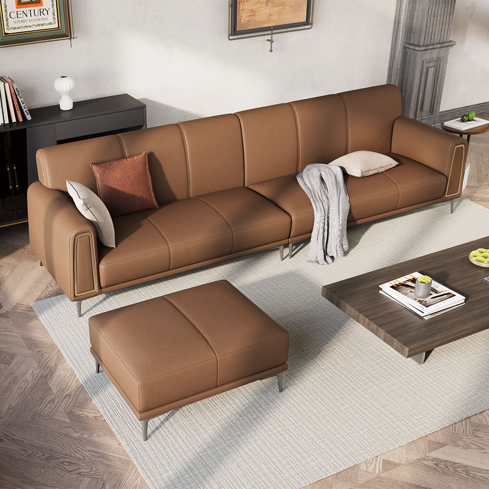 Leather Brown Leather Sofas & Loveseats
