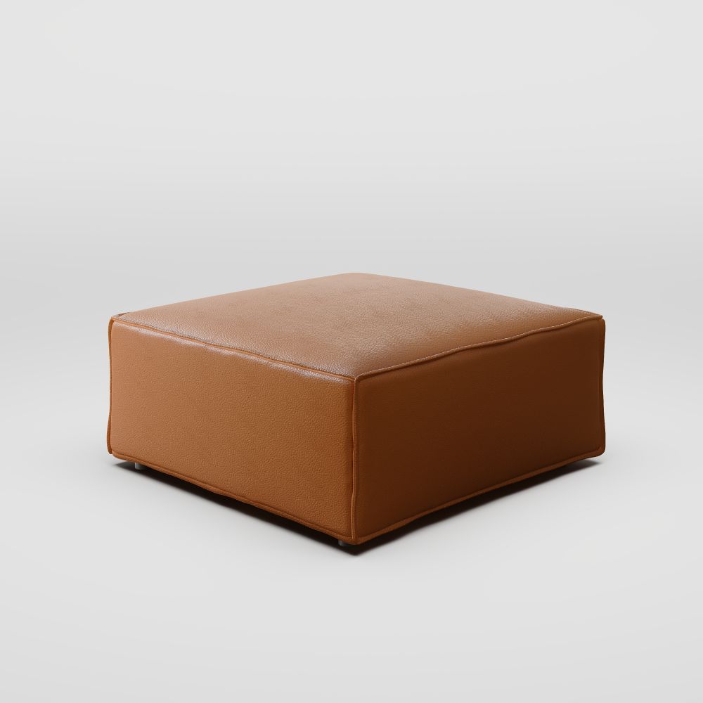 Orange Leather Sofas & Loveseats