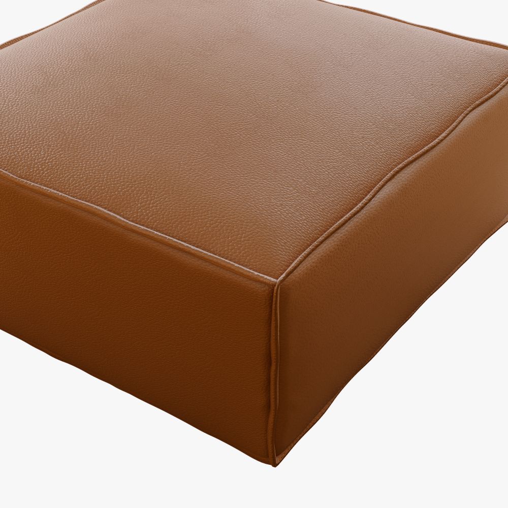 Orange Leather Sofas & Loveseats